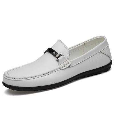 China Genuine Leather Anti-Slippery Loafers Classic Slip On Shoe Workout Soft Durable Shoes for sale