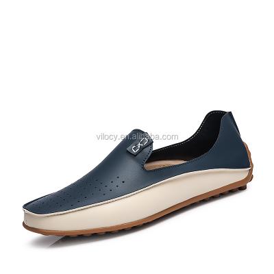 China CUSHIONING New Arrivals Leather Soft Drive Loafers Flat Athletic Shoes For Men for sale