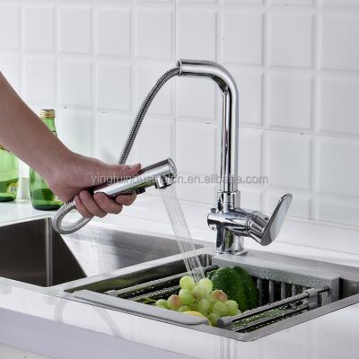 China Pull Out Spray Luxury Sink Faucet Mixer Tap Kitchen Faucets With Pull Out Spout Kitchen Water Faucet for sale