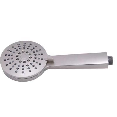 China Wholesale ABS Plastic High Pressure Shower Head Bathroom Nickel Free Needle Brushed Shower Head for sale