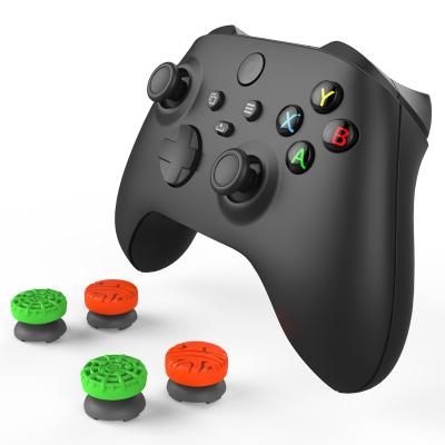 China 4 in 1 Thumbstick Grips Silicone Mushroom Stepping Up Gamepad Cover for Xbox/Xbox One Series Controller PG-XBX009 for sale