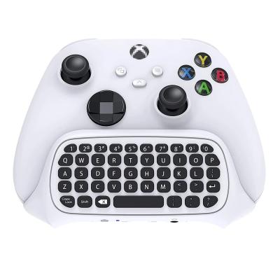 China ABS 2.4Ghz Wireless Mini Controller Keyboard Gaming Chatpad with 3.5mm Jack Audio Controller TYX-586S For Xbox Series X/S/One/One S for sale