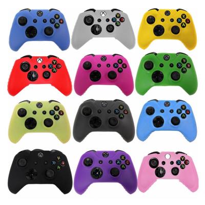 China Colorful Hot Selling Protective Silicone Rubber Cover Skin Case For Microsoft Xbox One Controller Protective Skin Cover for sale