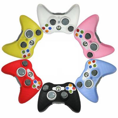 China 6 Colors Silicone Rubber Skin Case Protective Anti-Slip Soft Protective Cover For Xbox 360 Controller for sale