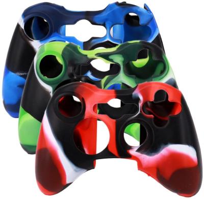 China Camouflage Protective Soft Silicone Skin Case Cover For Xbox 360 Controller Rubber Protector Shell Case For Xbox 360 Accessories for sale