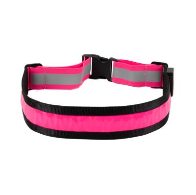 China Amazon Universal Hot Sale LED Reflective Belt High Visibility High Speed ​​For Running for sale