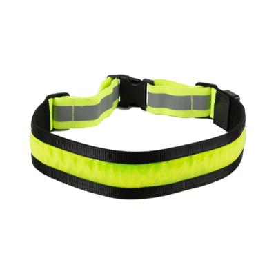 China Universal pink LED reflective belt safer than a reflective vest for sale