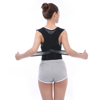 China Durable Adjustable Back Brace Posture Correction Belt Clavicle Belt Back Support and Shoulders Support Belt for Back Pain for sale