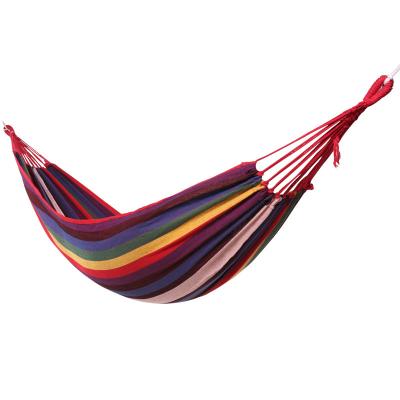 China Camping Polyester Nylon Parachute Hammock Adult Waterproof Folding Knit Hammock for sale