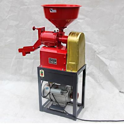 China food & Beverage Plant Small Scale Rice Mill Machine Portable Chinese Rice Stripper Machine Best For Sale Hulling Rice With Electric Motor for sale