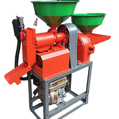 China food & Beverage Plant Small Rice Milling And Corn Grinding Combined Automatic 200kg Per Hour Popular For Small Scale And Farm Use for sale