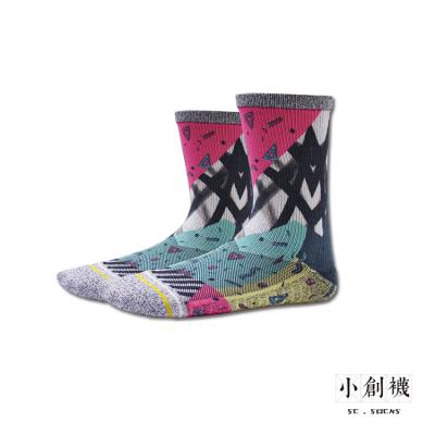 China Custom Breathable Designer 3D Printed Crew Socks 3D Printing Hide Support Socks for sale