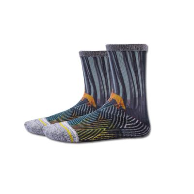 China Breathable 3D Printed Socks Designer Customized 3D Printed Socks, Crew Printed Socks, Support 3D Hidden Running Socks for sale