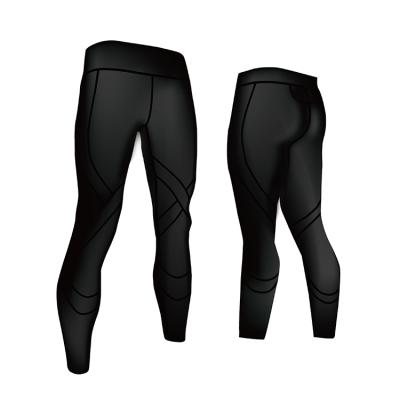 China Support Series Black Ultra Breathable Women's Double-Layered Pressure Pants for sale