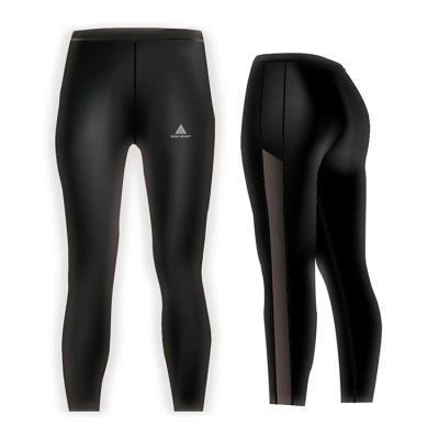 China Breathable Women's Compression Pants Legging Sheer Black Ankle Length Pressure Pants Women's Gaiters Gym for sale