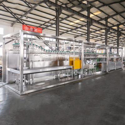 China Compact Structure 500BPH~1000BPH Chicken Slaughtering Equipment for sale