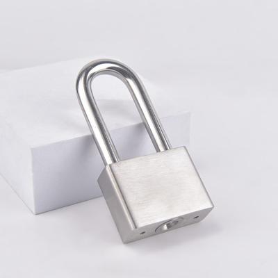 China Wholesale High Security 40MM Beam Cerrar Vintage Stainless Steel Square PuJiang Padlock Low Price Durable High Quality Long Padlock for sale