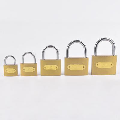 China Durable High Security 75mm Special Design Application Cerrar Fechadura Candado Iron Security Padlock Wide for sale