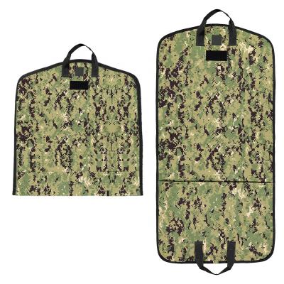 China Storage Mergeboon Camouflage Printed Rolling Carry On Suit Carrier Travel Garment Bag Cover For Storage for sale