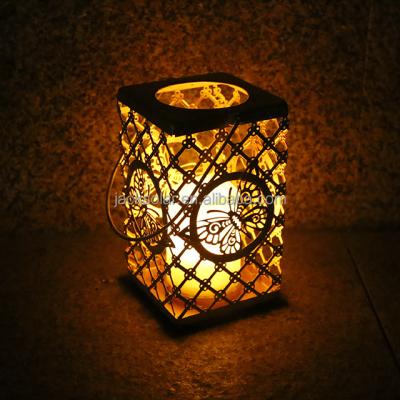 China Garden Metal Waterproof IP44 Table Lamp Led Outdoor Lantern Light For Yard Lawn Terrace Yard for sale