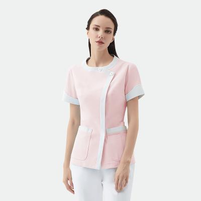 China Medical Unform Nurse Uniforms Scrubs Sets Designs Fashionable Custom Uniform Hospital Short Sleeve Suit for sale