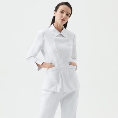 China Medical Uniform Nurse Uniforms Scrubs Sets Designs Fashionable Custom Uniform Hospital Long Sleeve Suit for sale