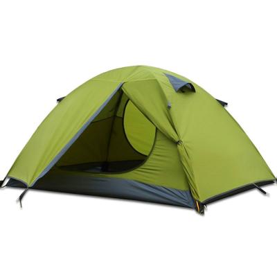 China Extended Type TARKA 2 People Double Layer Waterproof Aluminum Outdoor Tent To Heighten Ultralight Camping Tent for sale