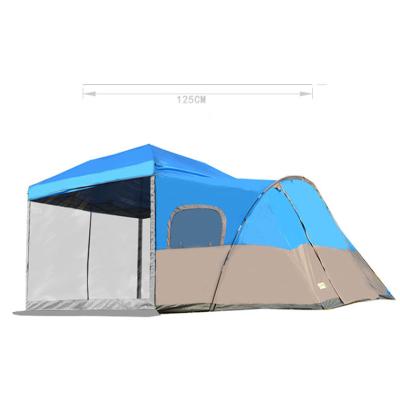 China Extended Type Outdoor Foldable Tent Camping Tent Stretch Extension With Oxford Cloth for sale