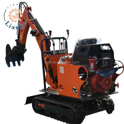 China China mini bagger mini excavator machine nante digger 0.02CBM for sale