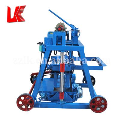 China Mini mobile cement brick making machine, machine for make bricks, egg laying block maker for sale