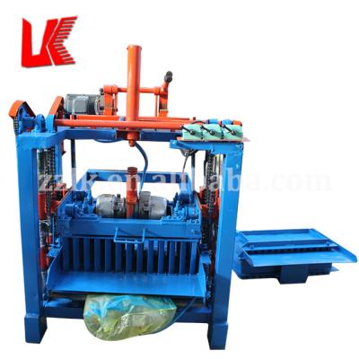 China Cement Z Shape Interlock Block Making Machinery , Hollow Block Machine In Kenya Concrete Hollow Block Machine for sale