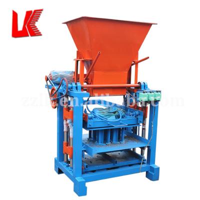 China Popular model QMJ4-35C cement brick block making machine price, hollow block making machine for sale