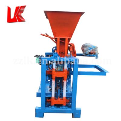 China Solid cement brick 9 pieces one hollow mold cement block brick making machinery price for sale