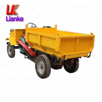 China 4 wheel mini dumper truck for sale / used isuzu forward dump truck for sale 1800*1200*500mm for sale