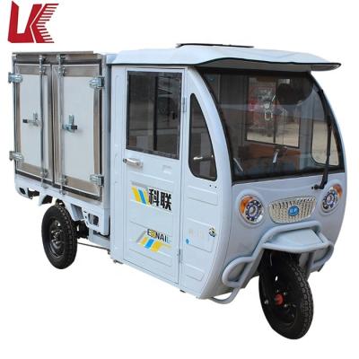 China passenger and cargo three wheel electric ice cream motorcycle/electric ice cream vehicle/electric car for ice cream delivery for sale