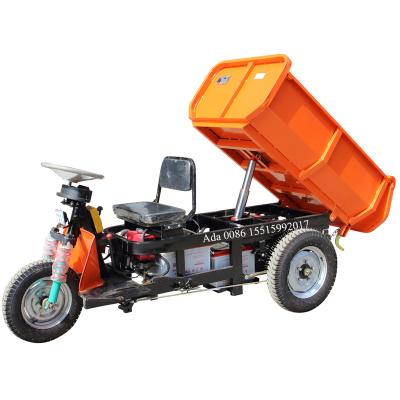 China Machinery Repair Shops Load Capacity 1000kg Dumper Truck , Lianke Mini Truck Hydraulic Mini Dumper for sale