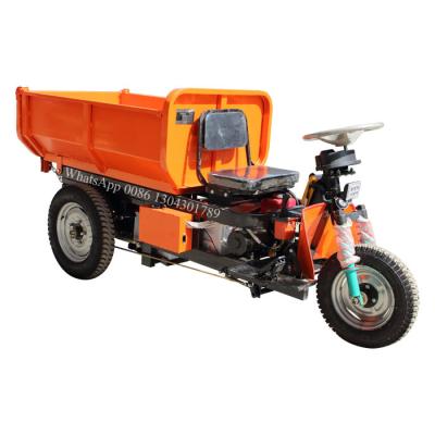 China Building material stores LK135 MOTO driving mini electric dumper/electric mini truck /garden heavy load dumper for sale