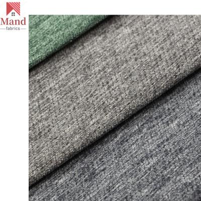 China Wholesale Lazy Memory Mand Textile Good Quality Boy Lazy Polyester Yarn Dyed Tweed Living Room Furniture Linen Fabric for sale