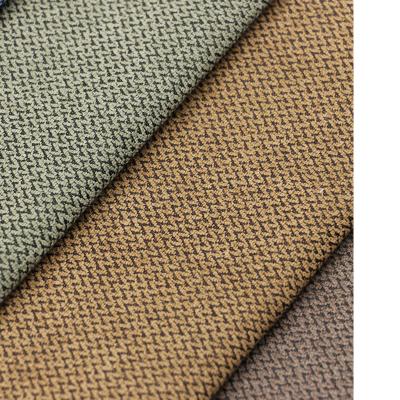 China Memory Mand Textile Performance Wholesale Modern Polyester 100% Textured Yarn Dyed Upholstery Sofa Linen Fabric In Roll for sale