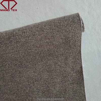 China Flame Retardant Polyester Microfiber Wool Felt Sofa Upholstery Fabric for sale