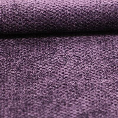 China High Quality Custom Woven Soft Noble Purple Corduroy Breathable Sofa Fabric for sale