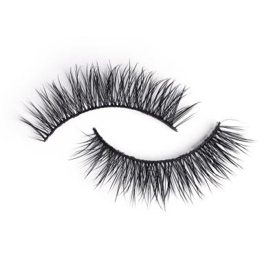 China Eco Friendly Long Natural Cruelty Free Faux Mink Eyelash With Private Label for sale