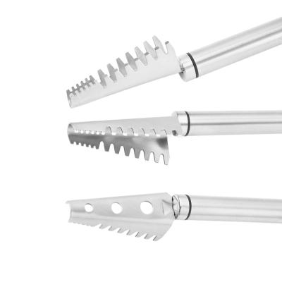 China Sustainable Stainless Steel Manufacturer China Quick and Easily Fish Scale Scraper Remover Fish Scrapers for sale