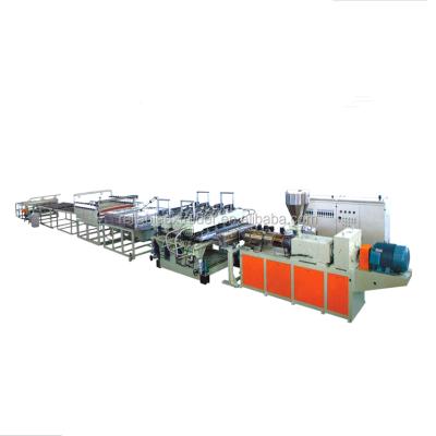 China Thick Plates PP PE ABS POM PC PVC Sheet Super Plate Making Machine for sale