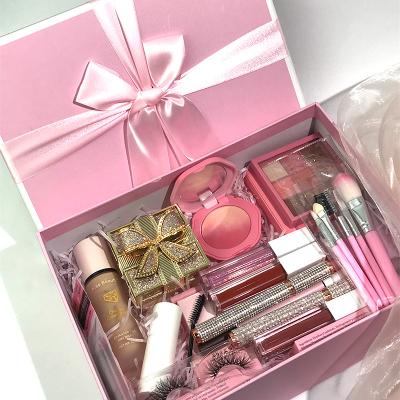 China Custom Makeup Cosmetics Accessories Set Private Label Logo Gift Combo Sets for sale