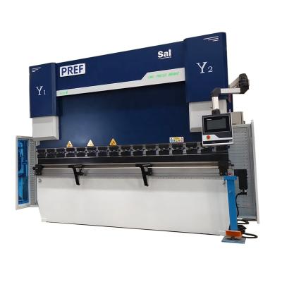 China Hotels PREF160T/3200 DA66T aluminum iron plate hydraulic press brake for steel warehouse press brake machine for sale