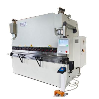 China Hotels Automatic 160 Ton CNC Sheet Metal Bending Machine Servo Motor Press Brake for Aluminum and Carbon Steel with Pump and Gear for sale