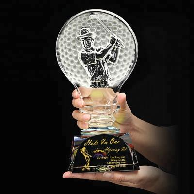 China Europe Newcomer League Golf For Crystal Souvenir Champions Trophy New _products for sale