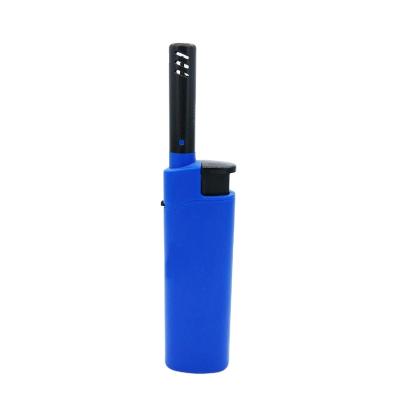 China Cheap Electronic Refillable Gas Refill BBQ Lighter Plastic Kitchen Lighter for sale