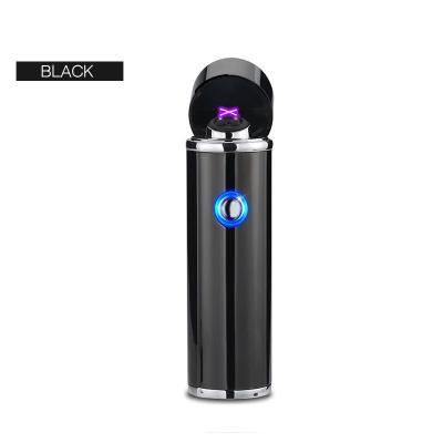 China Arc Lighter Double Curve Metal Plasma Electronic Cigar USB Windproof Arc Lighter for sale